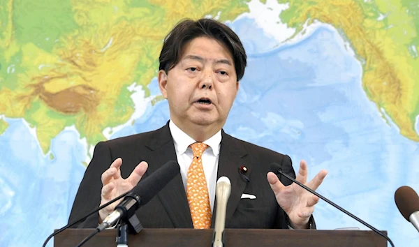 Yoshimasa Hayashi, Japan's Foreign Minister.