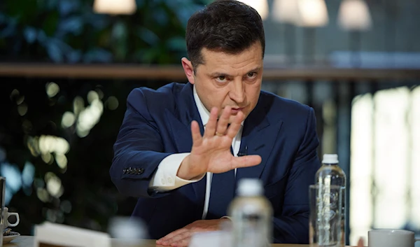 Ukraine President Volodymyr Zelensky