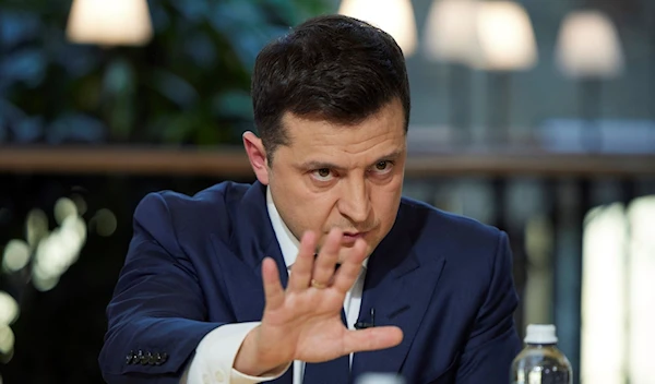 Ukrainian President Volodymyr Zelensky