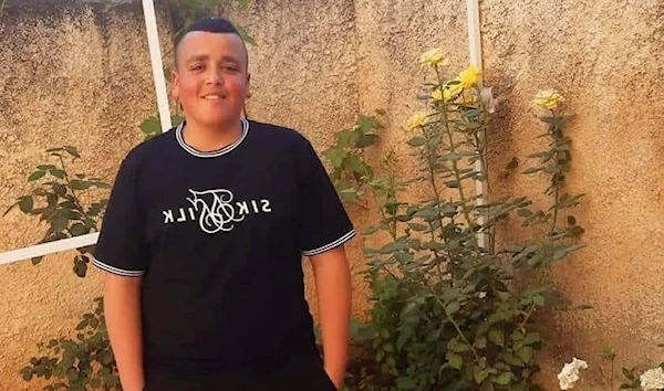 16-year-old Palestinian martyr Yamen Nafez Jafal