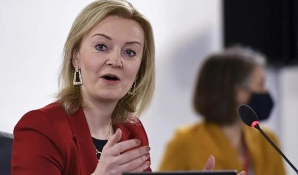 UK Foreign Minister Liz Truss