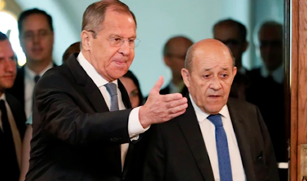 French FM says maintaining communication with Russia "necessary"