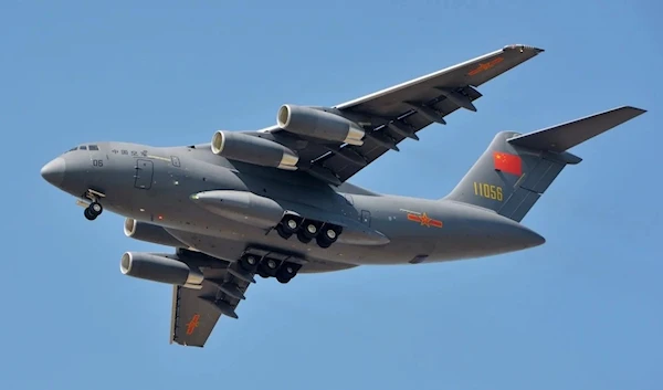 The Chinese domestic Y-20 aircraft