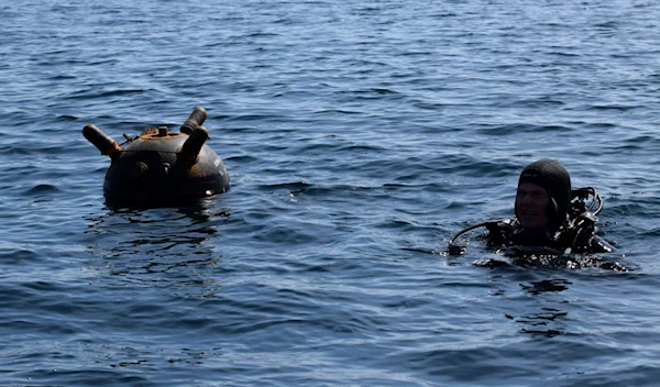 Drifting sea mines were discovered in the Black Sea on March 28, 2022