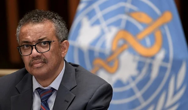 World Health Organization (WHO) Director-General Tedros Adhanom Ghebreyesus attends a news conference organized by Geneva Association of United Nations Correspondents in Geneva Switzerland July 3, 2020 (Reuters)