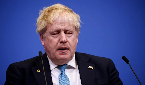 Johnson in a NATO summit following Russia's special operation in Ukraine