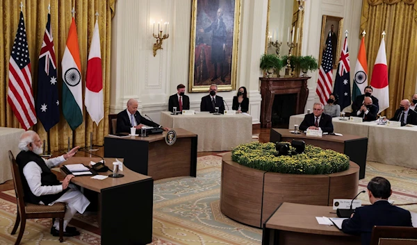 'Quad nations' meeting at the Leaders' Summit of the Quadrilateral Framework hosted by U.S. President Joe Biden at the White House in Washington, U.S., September 24, 2021 (Reuters)