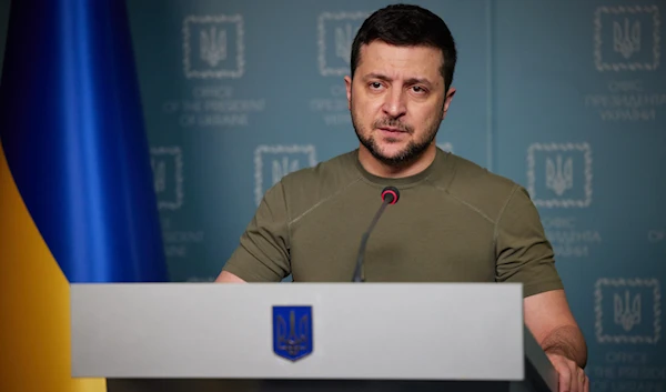 Ukrainian President Volodymyr Zelensky