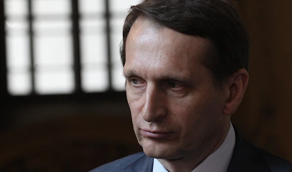 Sergei Naryshkin, head of Russia’s foreign intelligence agency