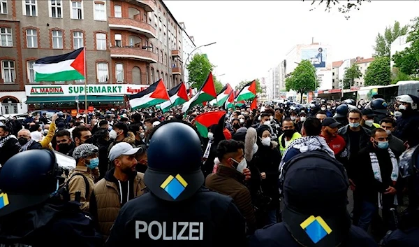 German police prevent Pro-Palestine demonstration in Berlin