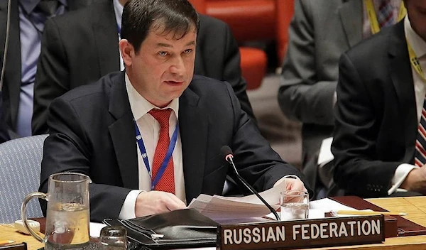 Russia’s First Deputy Permanent Representative to the United Nations Dmitry Polyansky