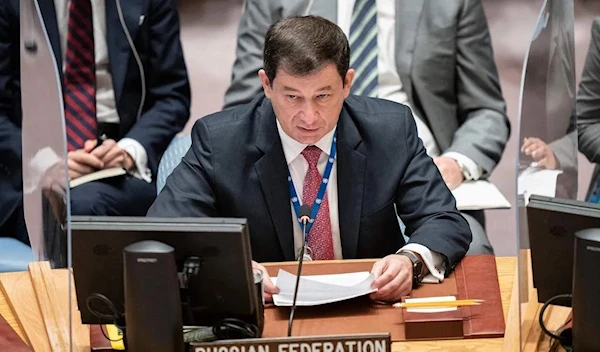 Russia's Deputy Permanent Representative to the UN, Dmitry Polyansky