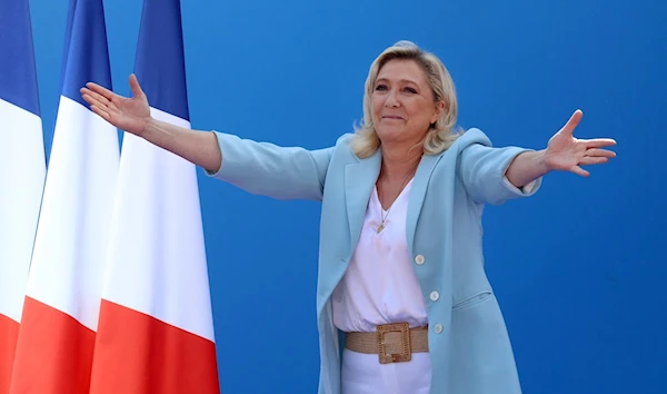 French Presidential candidate Marine Le Pen