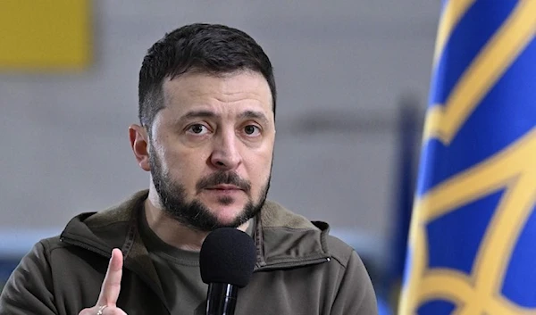 Ukrainian President Volodymyr Zelensky