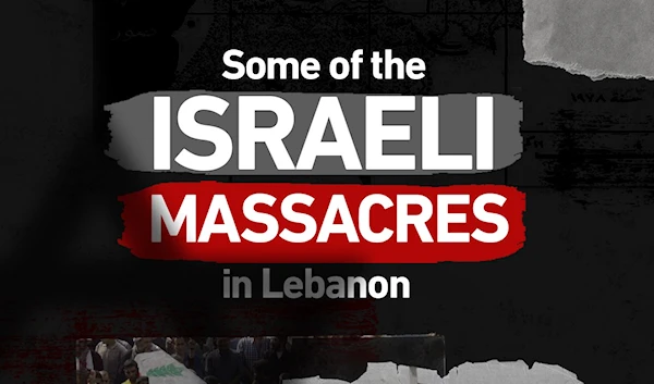 Some of the Israeli massacres in Lebanon