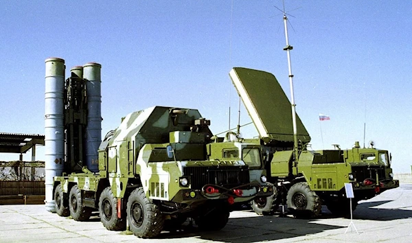 Undated photo of a Russian S-300 anti-aircraft missile system on display in an undisclosed location in Russia