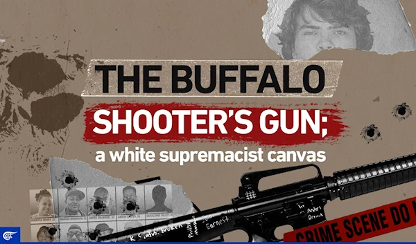 The Buffalo shooter’s gun; a white supremacist canvas