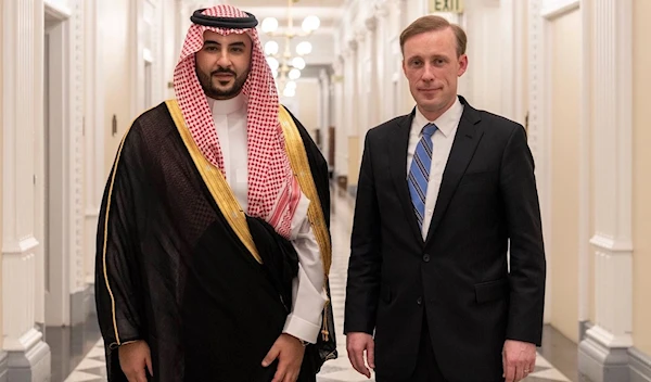 US Sullivan meets Saudi Vice Minister of Defense in Washington .