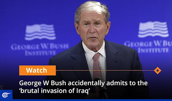 George W Bush accidentally admits to the ‘brutal invasion of Iraq’