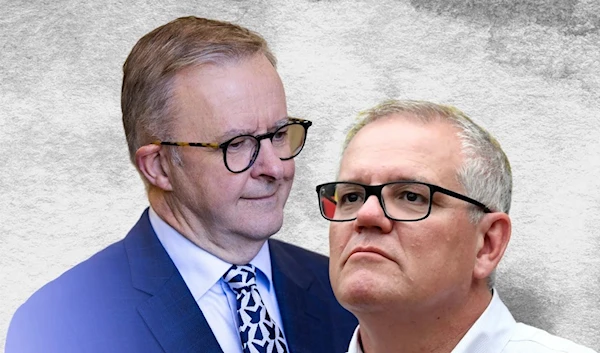 Morrison (right) is warning that Albanese is a "loose unit" incapable of managing the economy