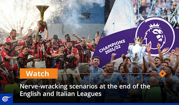 Nerve-wracking scenarios at the end of the English and Italian Leagues