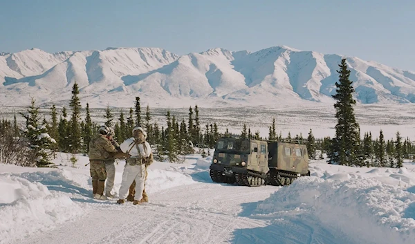 US Military personnel practiced digging trenches, setting up outposts and conducting combat maneuvers. (NYTIMES)