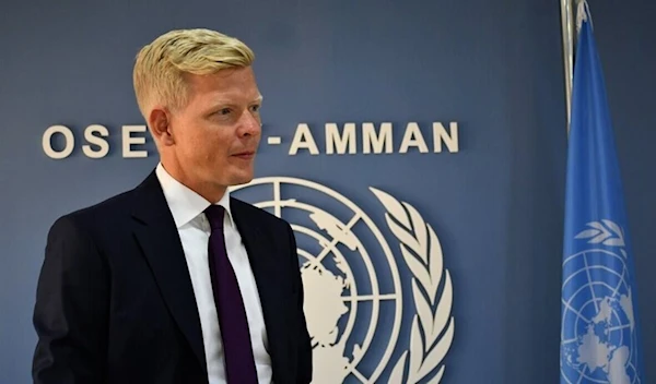 The UN Special Envoy to Yemen, Hans Grundberg