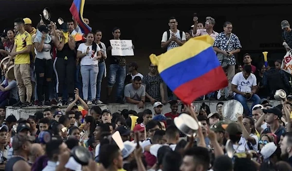 Colombians rally as the Presidential elections voting is launched