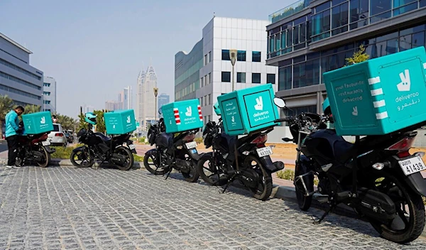 Dubai Deliveroo drivers protest pay cut in rare strike