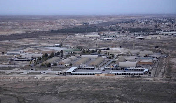 Ain Al-Assad military base, a US military base in the Anbar desert, western Iraq.