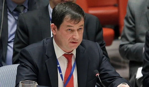 Russia's deputy envoy to the United Nations Dmitry Polyanskiy