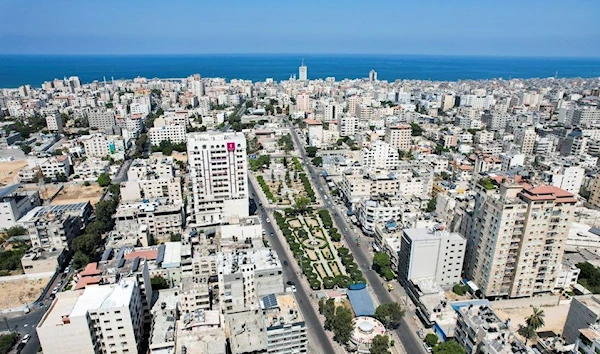 A general view shows Gaza City September 2, 2021 (REUTERS)