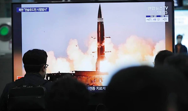 North Korea previously fired a ballistic missile that landed in the Sea of Japan on May 4