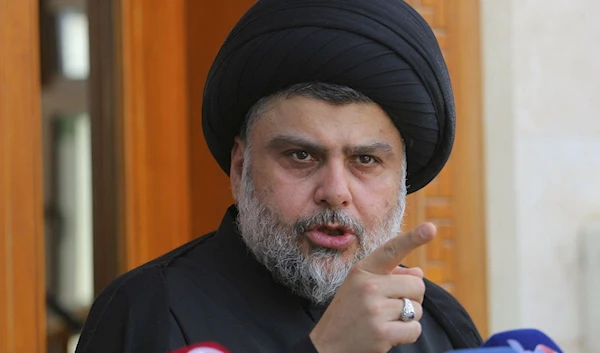 The leader of Iraq's Sadrist movement Muqtada Al-Sadr