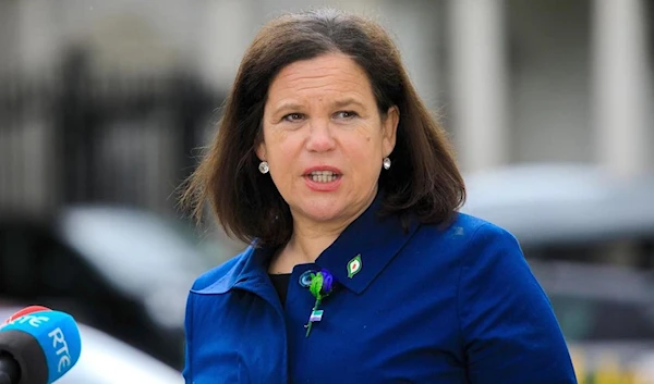 Sinn Fein's all-Ireland president Mary Lou McDonald