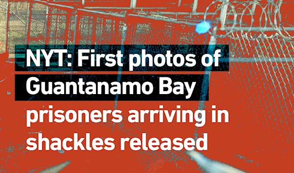 First photos of Guantanamo Bay prisoners arriving in shackles released