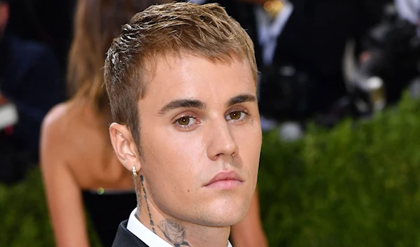 Canadian singer Justin Bieber at the 2021 Met Gala, the Metropolitan Museum of Art in New York, United States, on September 13, 2021.