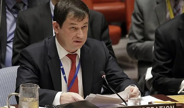 Russia's Deputy Permanent Representative to the UN, Dmitry Polyansky