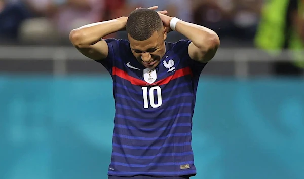 Mbappe disappointed after missing his penalty at Euro 2020 (Sky Sports)