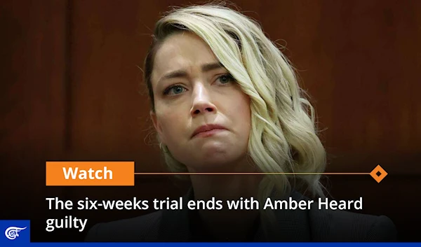 The six-weeks trial ends with Amber Heard guilty