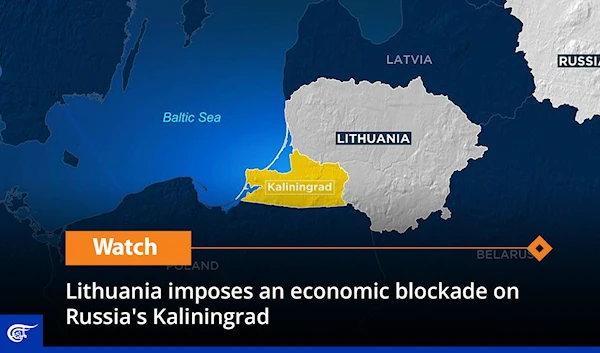 Lithuania imposes an economic blockade on Russia's Kaliningrad