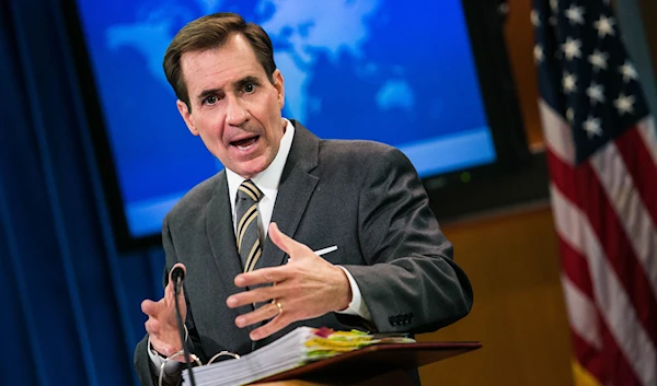 White House National Security Council Coordinator for Strategic Communications, John Kirby (AP)