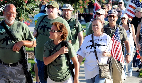 Open carry gun rights advocates