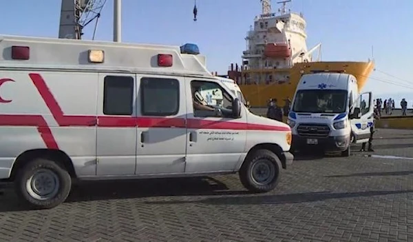 The statement confirmed the preparation of medical teams with ambulances to transport the injured