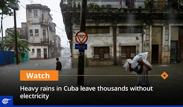 Heavy rains in Cuba leave thousands without electricity