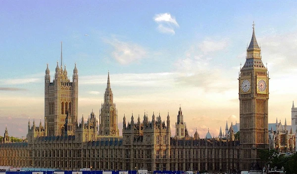 The Palace of Westminster in London