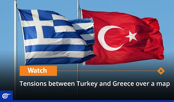 Tensions between Turkey and Greece over a map