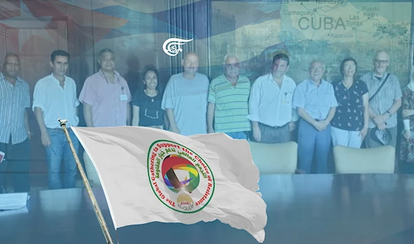 Resistance support group 'Tajammo3' visits Cuba