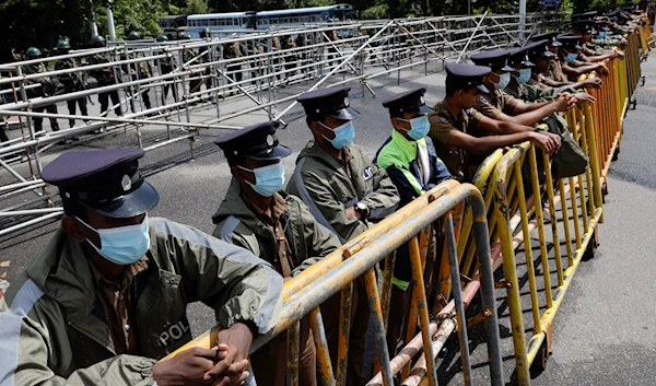 Security tight as Sri Lankan MPs meet to elect new president.