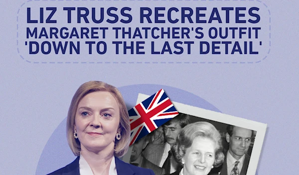 Liz Truss recreates Margaret Thatcher's outfit 'down to the last detail'